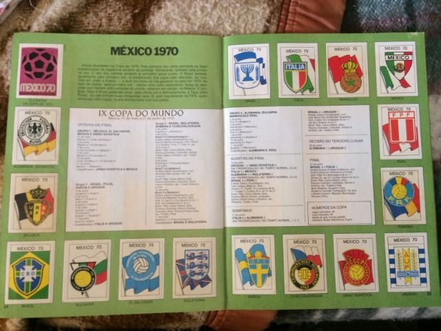 Álbum das copas do mundo de futebol. - Foto 2
