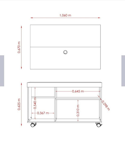 Rack com Painel de TV (NOVO) - Foto 4