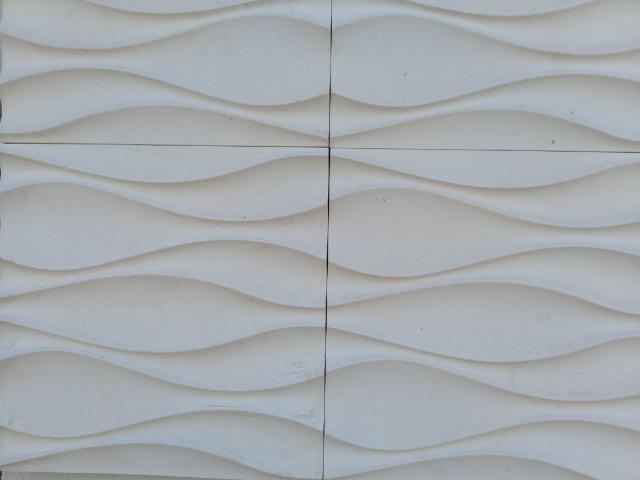 Revestimento 3D de gesso para parede - Foto 4