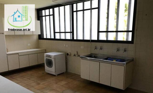 Apartamento com 5 dormitórios para alugar, 541 m² por r$ 23.000/mês - santo amaro - são pa - Foto 9