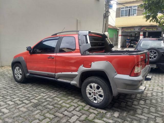 Fiat Strada Adventure CD Cabine Dupla GNV - Foto 2