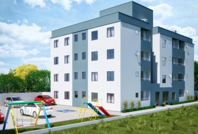Apartamento à venda, 53 m² por R$ 155.000 - Planta Bairro Weissópolis - Pinhais/PR
