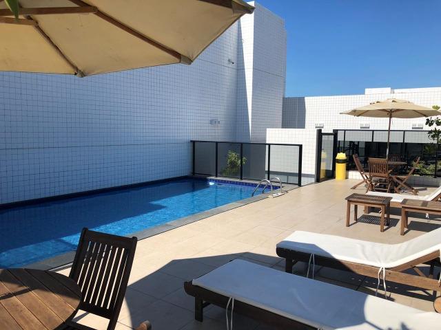 Apt de 79 m², na Jatiúca, 3 quartos,1 suíte,varanda, área de lazer na cobertura, 390 mil! - Foto 6
