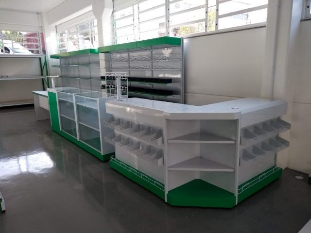 Prateleiras de aço Gondolas de aço para Mercearia
