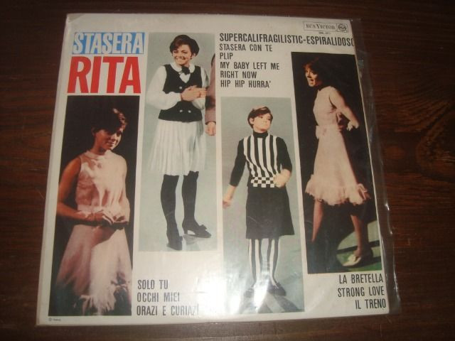 Rita Pavone, Stasera, Lp vinil usado em excelente conservação
