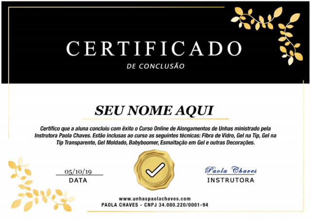 Curso alongamento de unhas- com Paola chaves