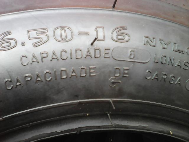 Pneus 6.50 jeep rural f75 e outros aro 16x6.50 6 lonas - Foto 7