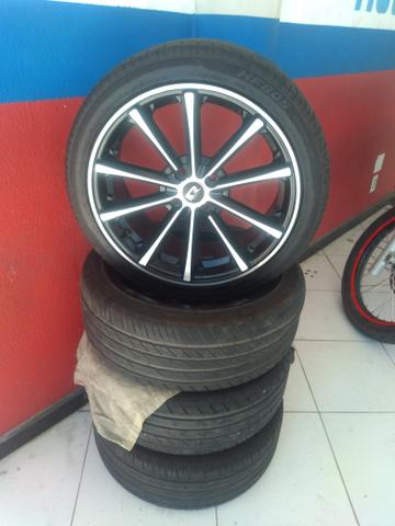Vendo rodas nunca fez serviço - Foto 3