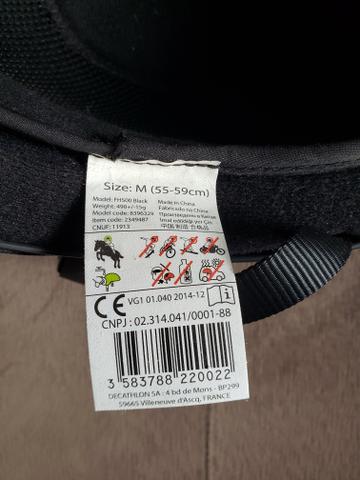 Capacete de hipismo 55-59 cm - Foto 4