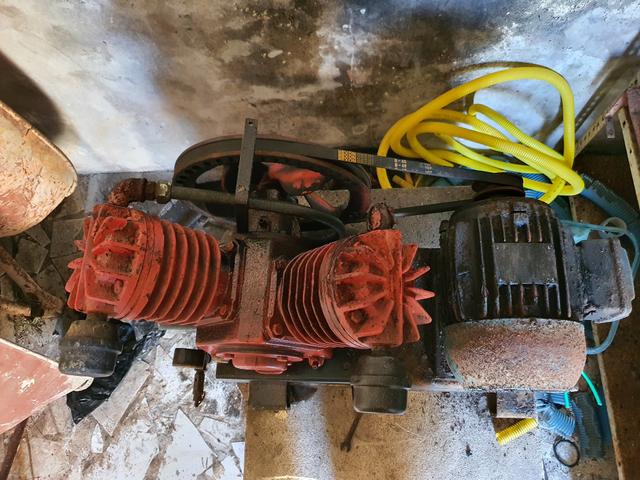 Compressor de ar sem bujão