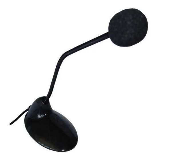 Microfone De Mesa Alta Sensibilidade Flexível Skype Gamer - Foto 2