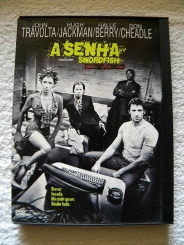  Dvd A Senha Swordfish Jonh Travolta & Hugh Jackman.