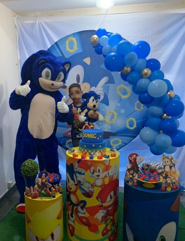 Aluguel Fantasia Sonic (personagem vivo) - SP/ABC - Serviços - Santana, São  Paulo 1065096626