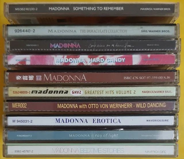 Madonna Cds (Lote com 10 cds) - Foto 5