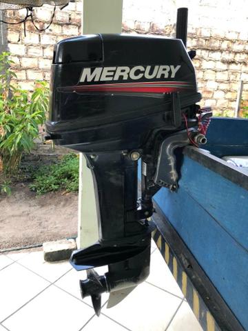 Motor de popa Mercury 15 Hp Super - Foto 3