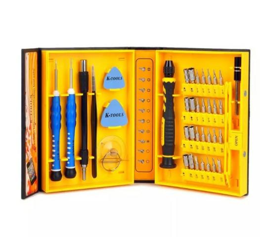 (NOVO) Kit Jogo De Chaves 38 In 1 Ferramentas Celular Tools - Foto 5