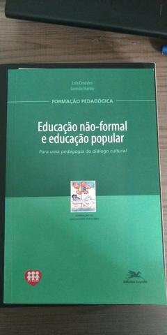 Livro Educação não formal e educação popular