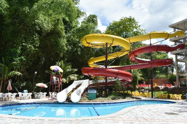 Flat Disponível em Caldas Novas no Golden Dolphin Gran Hotel piscinas 24 horas ferias - Foto 19