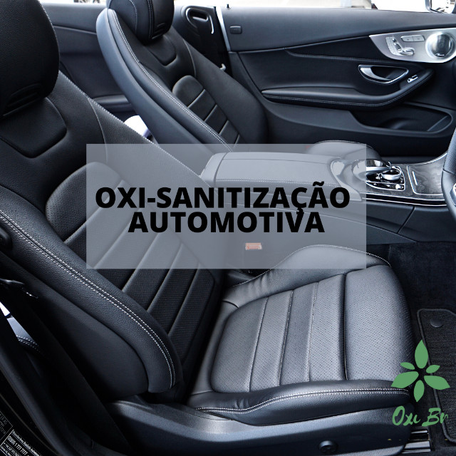 Oxi-sanitização em residências, oficinas, carros, comércios e clínicas.