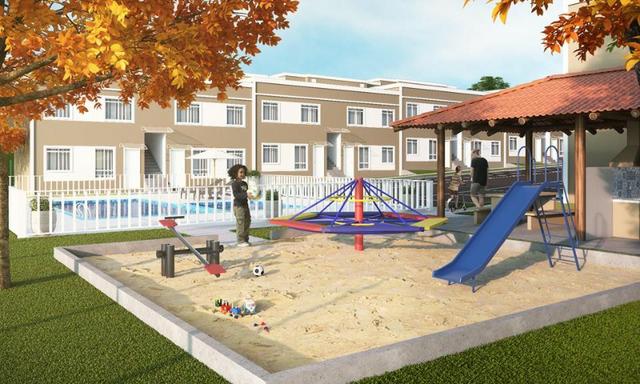 ;) Casas Sobrepostas com Garden em Condomínio Clube.
