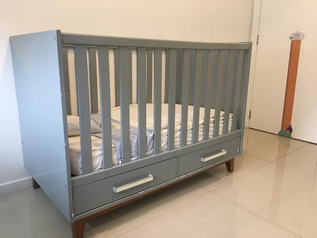 Berço Tokstok- c/gavetas. Incluso trocador e colchão. Lajeado-RS
