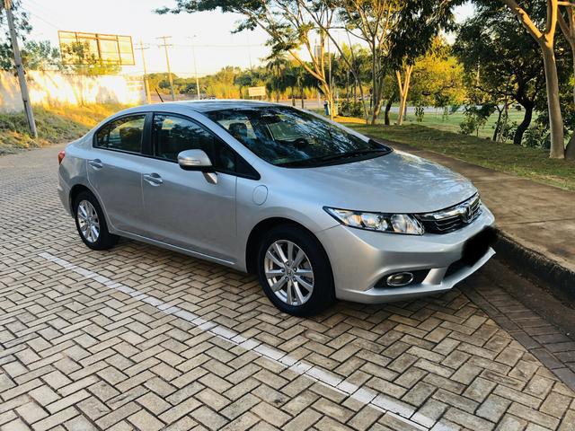 Honda Civic 1.8 LXL Automático 2013 IPVA PAGO