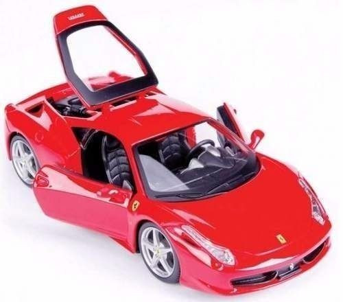 Ferrari Vermelha Maisto 458 Itália Novo - Foto 4