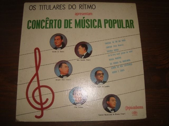Titulares do Ritmo, 10 pol 33 rpm, Usado, Rara Conservação
