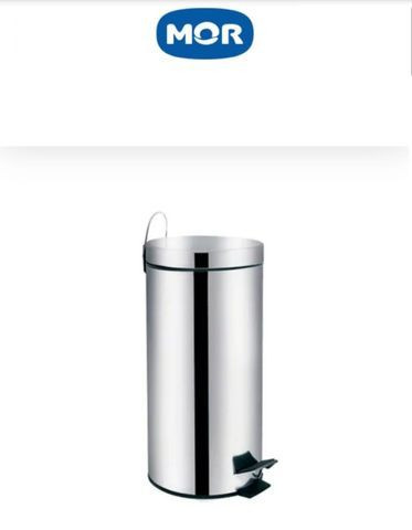 Lixeira em inox 30 litros - Mor