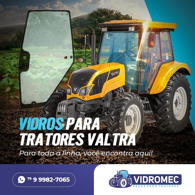 Parabrisas e Vidros para Tratores  - Foto 2