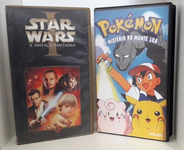 Coleção Vhs Para Dvd Pokemon Dublado