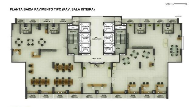 Sala Comercial 28,20m² com vaga no ITC Rio Mar - Foto 13
