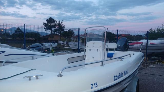 Floripa 16 pés motor Yamaha 4 tempo ano 2011 - Foto 3