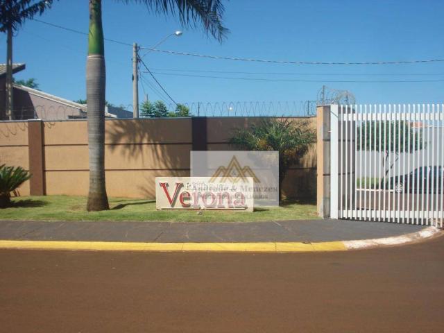 Terreno à venda, 200 m² por r$ 78.000 - condomínio verona - brodowski/sp