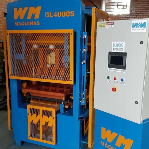 Máquina de blocos e pisos de concreto automática - Foto 2