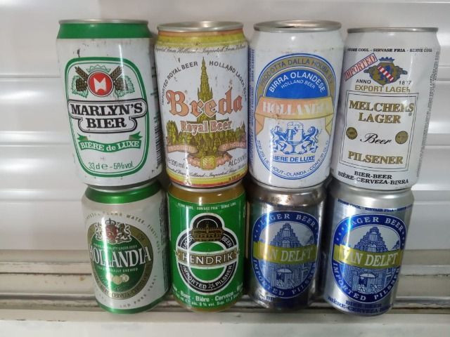 Lote Coleção de Latas Cervejas Importadas Holanda Anos 90 - Foto 4