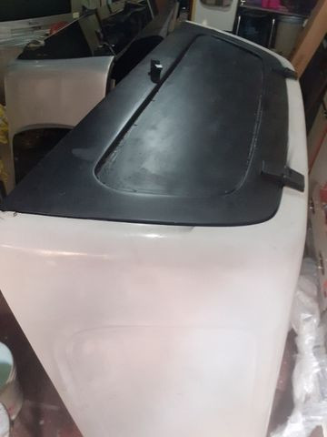 Capota de fibra toda fechada S10 CD antiga