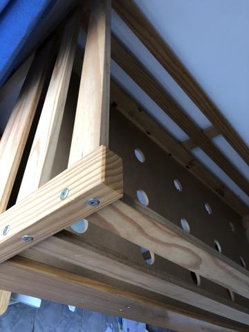 Cama beliche com escrivaninha Tok Stok - Foto 4