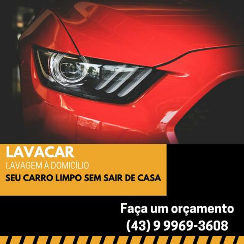 Lavacar à domicílio
