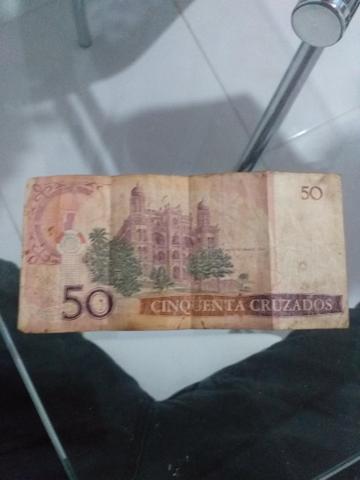 Nota antiga de 50 cruzados - Foto 2