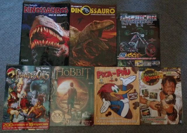 7 Álbuns Diversos Completos
