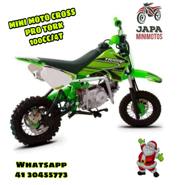 Japa Mini Motos - Mini Moto Cross 110cc/4t Verde