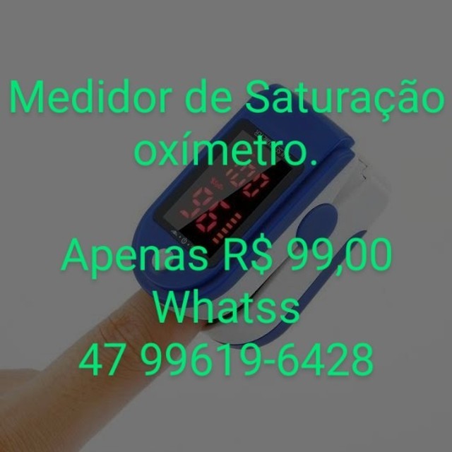 Oxímetro medidor de Saturação digital