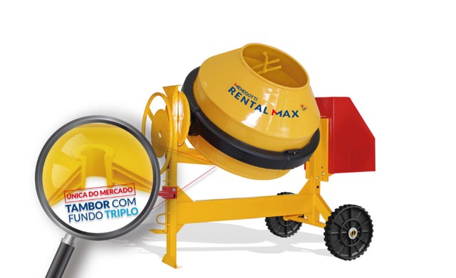 Pb Locadora - Betoneira Menegotti Rental Max - Foto 2