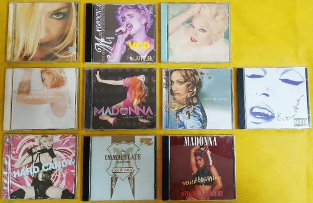 Madonna Cds (Lote com 10 cds)