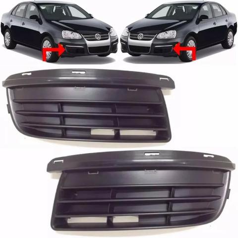 Par Grade Moldura Milha Jetta 2007 2008 2009 2010 Sem Furo