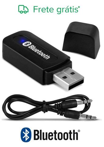 Receptor de sinal bluetooth usb adaptador musica p2 - Foto 2
