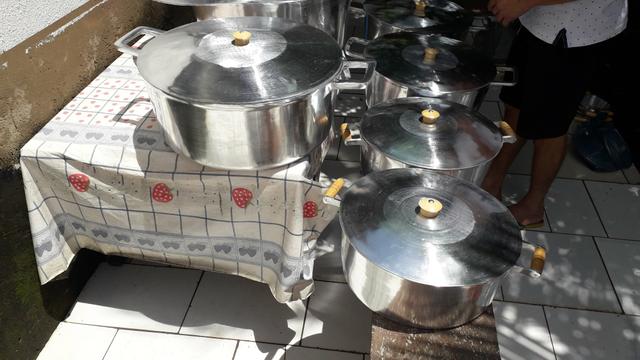 Panela de alumínio batido pra restaurante - Foto 2