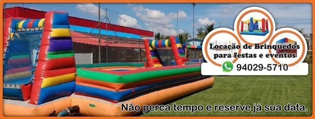 Futebol de sabão 12x6 metros usado em boas condições - Foto 2