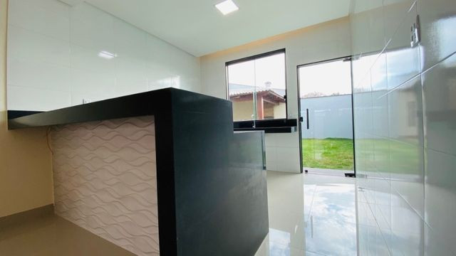 Casa Nova, Linda, Acabamento Impecável - 03Qtos, Quintal + Ampla Área Gourmet!! - Foto 6